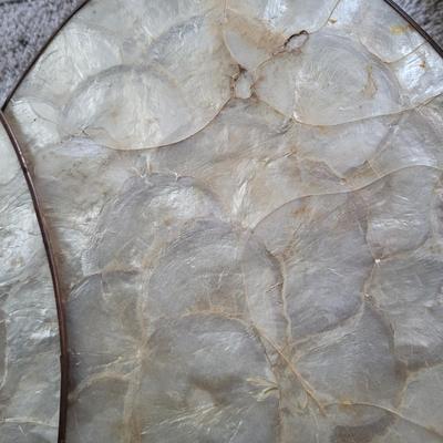 Vintage Abalone Oval Placemats