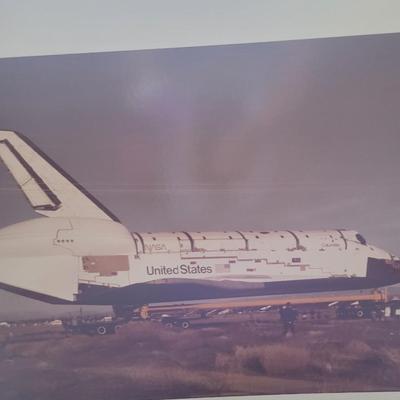 Original Columbia Space Shuttle Photograph-1981