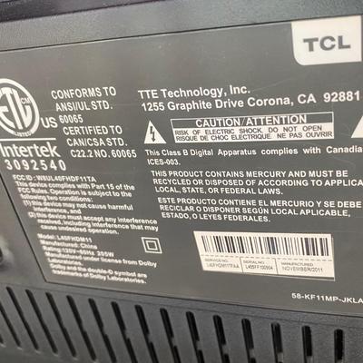 40â€ TCL TV