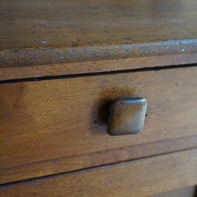 ANTIQUE WALNUT JELLY CABINET