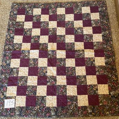 Small Quilt 42â€x37â€