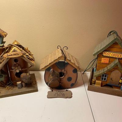 Birdhouse trio lot #2