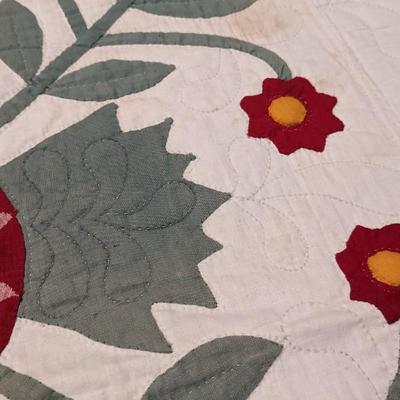 Early Floral Quilt