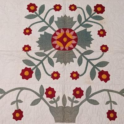 Early Floral Quilt