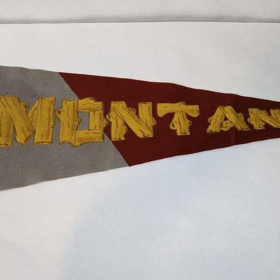 Antique Montana Pennants