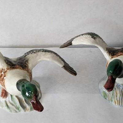 Vintage Beswick Mated Rising Mallards