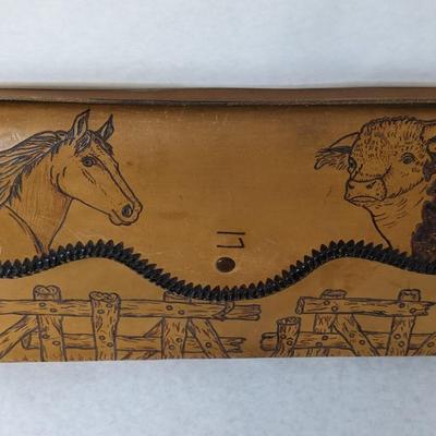 Hand Tooled Leather Purses and Photo Album