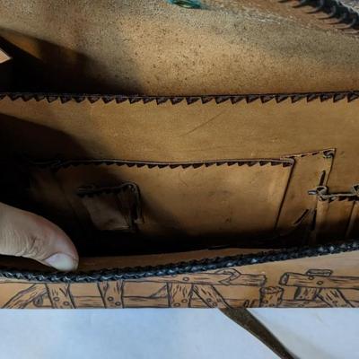 Hand Tooled Leather Purses and Photo Album