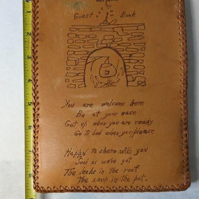 Hand Tooled Leather Purses and Photo Album