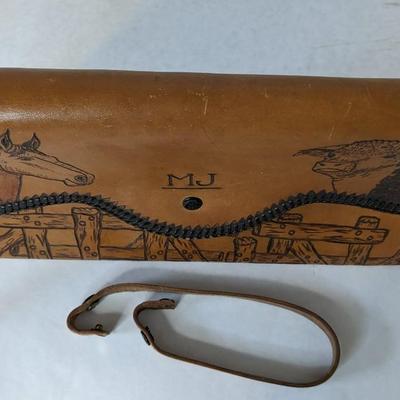 Hand Tooled Leather Purses and Photo Album