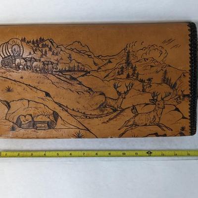 Hand Tooled Leather Purses and Photo Album