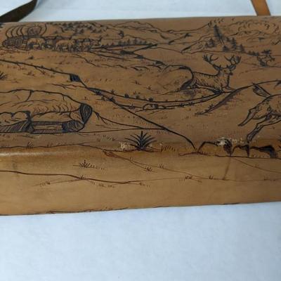 Hand Tooled Leather Purses and Photo Album