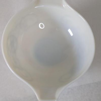 Pyrex Gold Scroll Chip and Dip Set