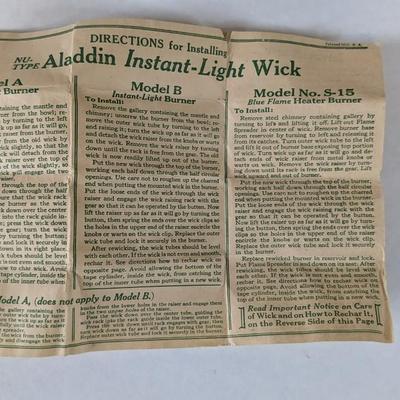 Aladdin Mantle Lamps