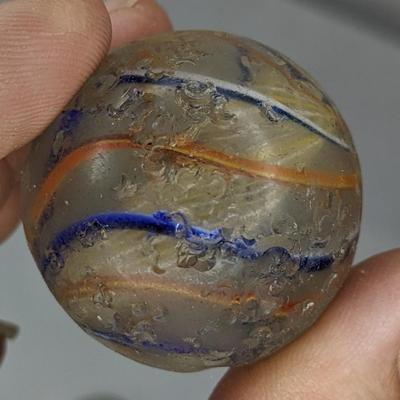Antique Glass and Glazed Marbles