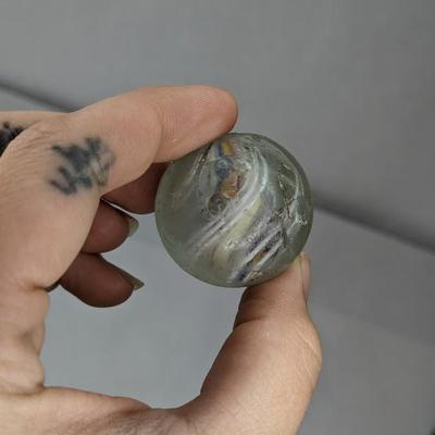 Antique Glass and Glazed Marbles