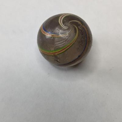 Antique Glass and Glazed Marbles
