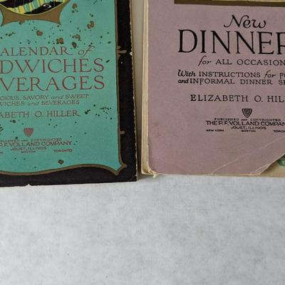 1900's Calendar Cookbooks and Travelling Sentiments