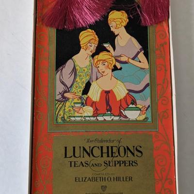 1900's Calendar Cookbooks and Travelling Sentiments