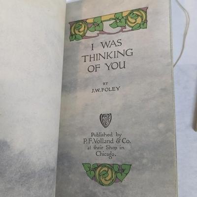 1900's Calendar Cookbooks and Travelling Sentiments