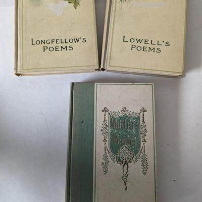 Antique Poetry Books