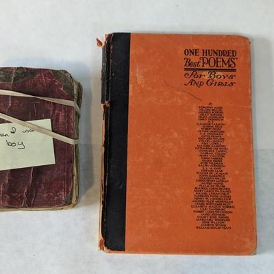 Antique Poetry Books