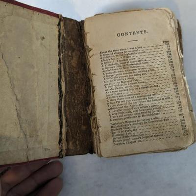 Antique Poetry Books
