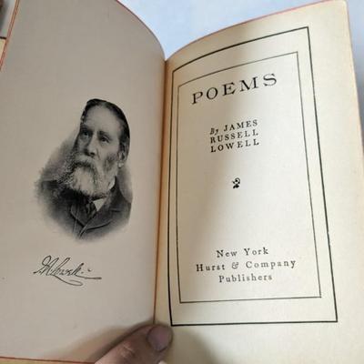 Antique Poetry Books