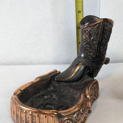 Antique Metal Ashtrays