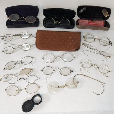 Gold Fill and Wire Rim Glasses
