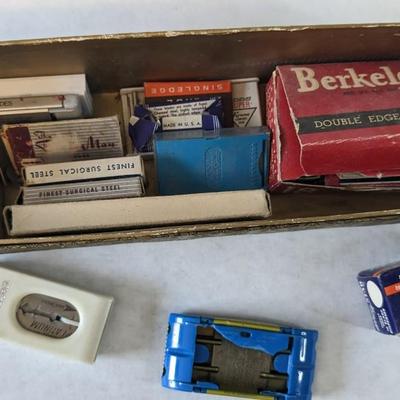 Antique Gillette Razors and Shaving Assortment