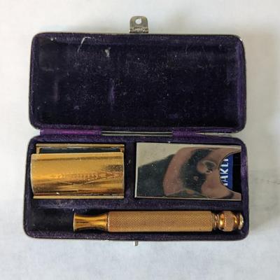 Antique Gillette Razors and Shaving Assortment