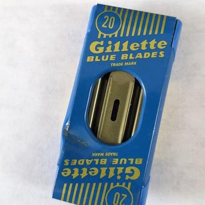 Antique Gillette Razors and Shaving Assortment