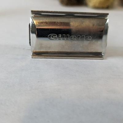 Antique Gillette Razors and Shaving Assortment