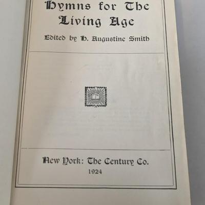 Antique Bibles and Hymn Books