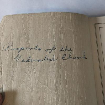 Antique Bibles and Hymn Books