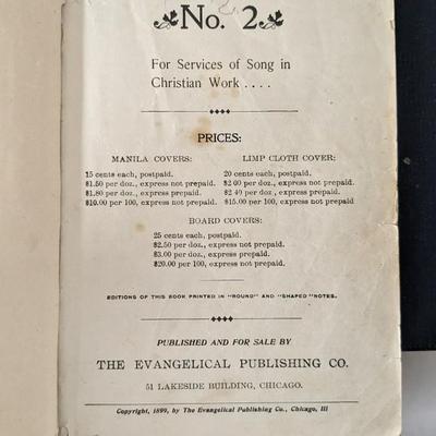 Antique Bibles and Hymn Books