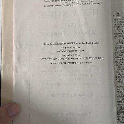 Antique Bibles and Hymn Books