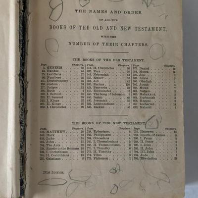 Antique Bibles and Hymn Books