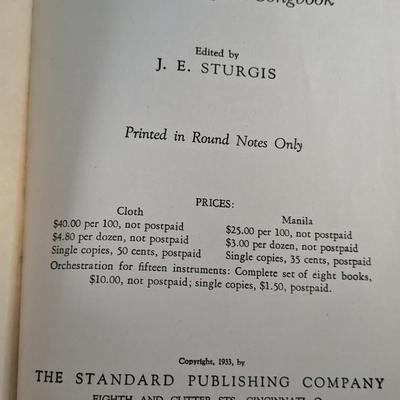 Antique Bibles and Hymn Books