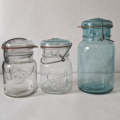 Antique Jelly and Canning Jars