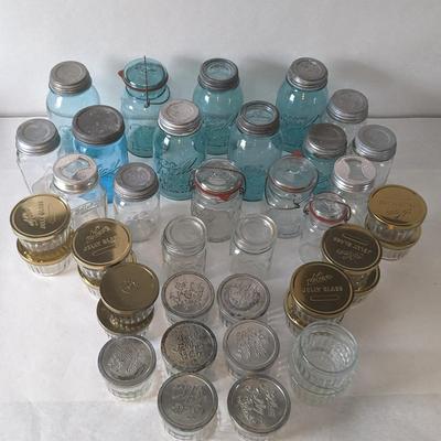 Antique Jelly and Canning Jars