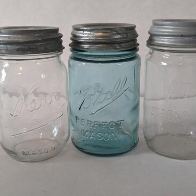 Antique Jelly and Canning Jars