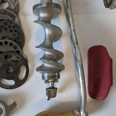 Griswold Meat Grinder and Ward Food Chopper