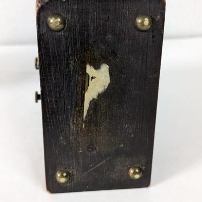 Seth Thomas 4 Jewel Arch Top Clock and Brass Smith's Clock