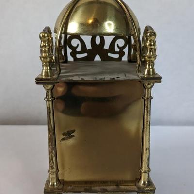 Seth Thomas 4 Jewel Arch Top Clock and Brass Smith's Clock