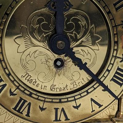 Seth Thomas 4 Jewel Arch Top Clock and Brass Smith's Clock