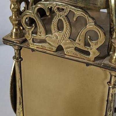 Seth Thomas 4 Jewel Arch Top Clock and Brass Smith's Clock