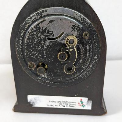 Seth Thomas 4 Jewel Arch Top Clock and Brass Smith's Clock