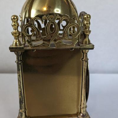 Seth Thomas 4 Jewel Arch Top Clock and Brass Smith's Clock